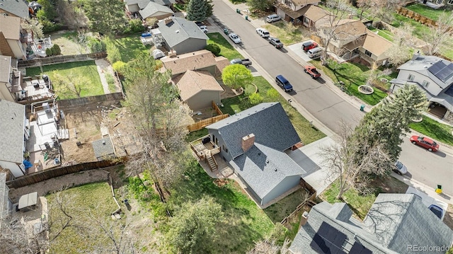 7746 W Quarto Dr, Littleton, CO 80128 - birds eye view of property featuring a residential view
