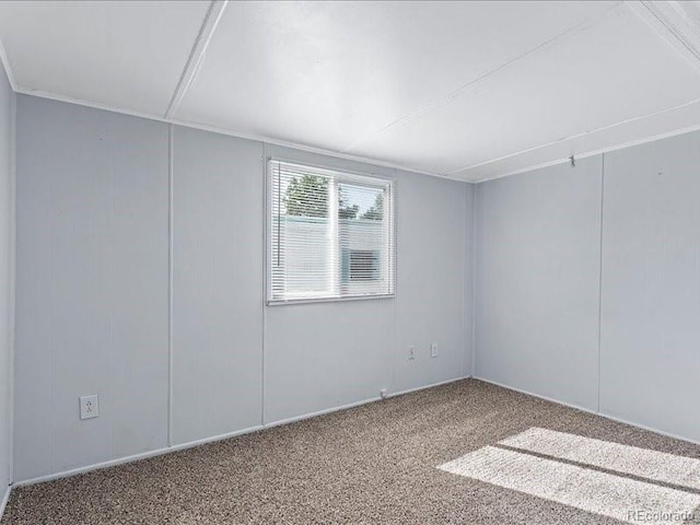 empty room featuring carpet floors