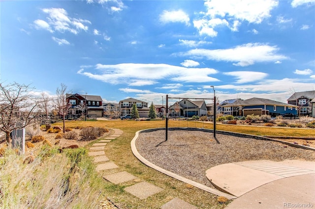 1902 Pioneer Cir, Lafayette, CO 80026 - view of jungle gym with a residential view and a lawn