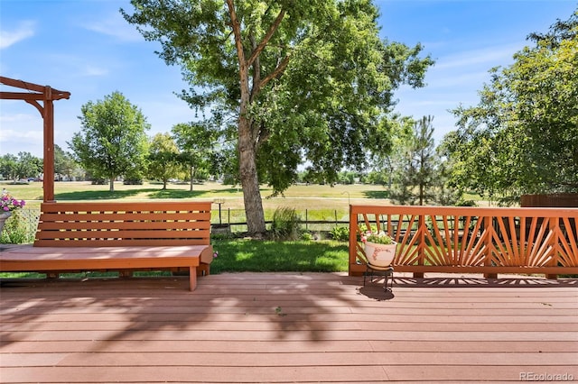 16085 E Lehigh Cir, Aurora, CO 80013 - view of deck