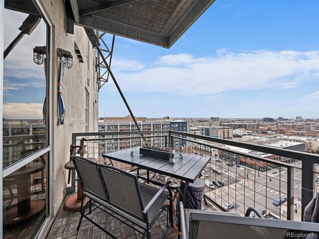 2020 Arapahoe St Unit 1150, Denver, CO 80205 - balcony with a view of city