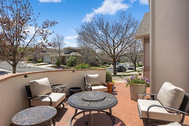 4373 E Phillips Pl, Centennial, CO 80122 - view of patio / terrace with a residential view