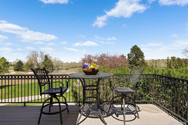 4373 E Phillips Pl, Centennial, CO 80122 - deck featuring a lawn