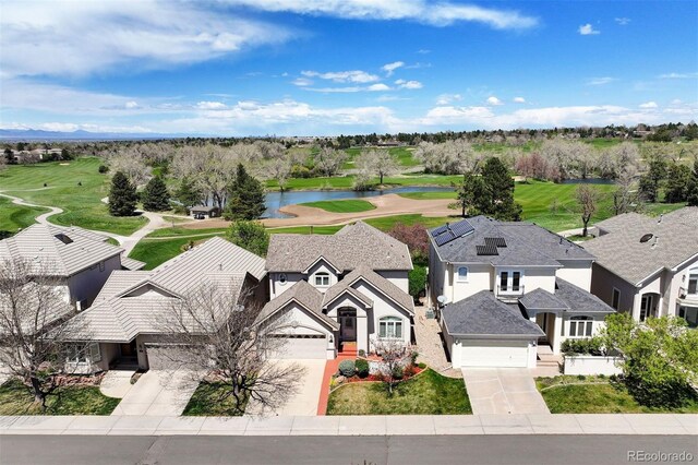 4373 E Phillips Pl, Centennial, CO 80122 - drone / aerial view with a water view
