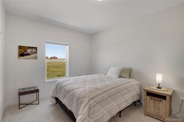 6986 Marshbern Ct, Colorado Springs, CO 80908 - bedroom featuring light carpet