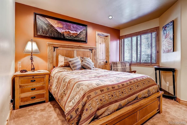 1937 Soda Ridge Rd Unit 1132, Dillon, CO 80435 - bedroom with light carpet and baseboards