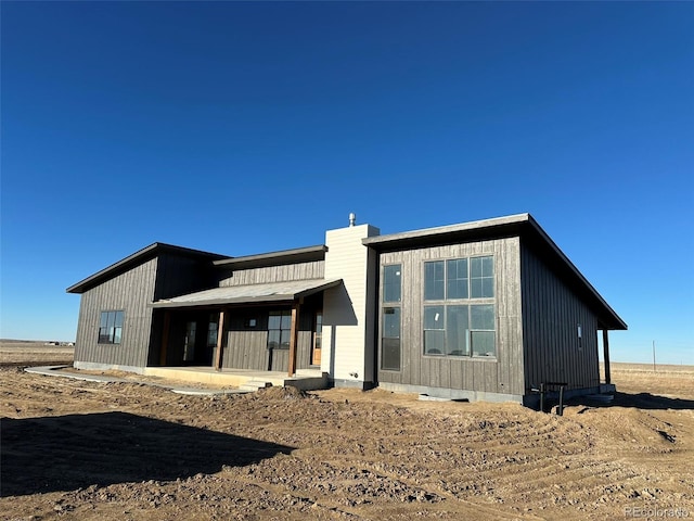 view of rear view of house