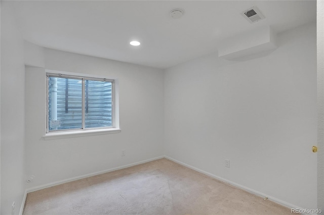 2140 W 135th Ave, Westminster, CO 80234 - empty room with baseboards, a smoke detector, and light carpet