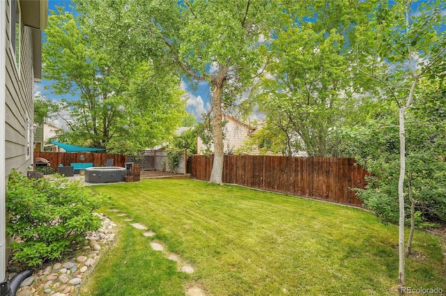 2140 W 135th Ave, Westminster, CO 80234 - view of yard featuring a hot tub