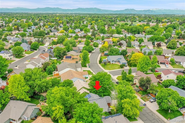 2140 W 135th Ave, Westminster, CO 80234 - aerial view of residential area with a mountainous background