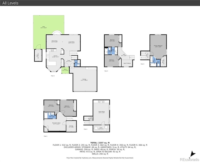 2140 W 135th Ave, Westminster, CO 80234 - floor plan / room layout