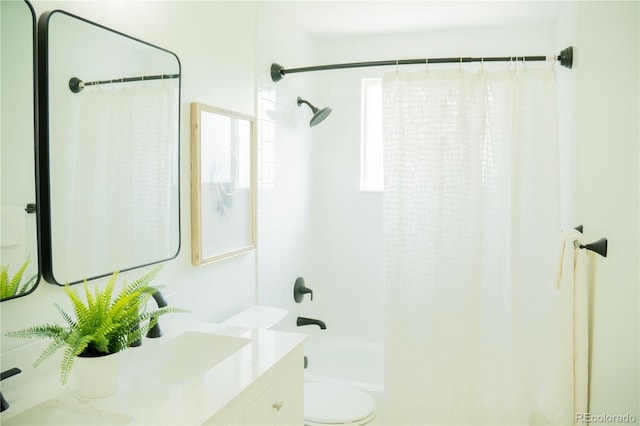 7270 S Cherry Dr, Centennial, CO 80122 - full bathroom with vanity and shower / bath combination with curtain