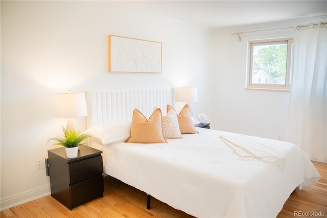7270 S Cherry Dr, Centennial, CO 80122 - bedroom with wood finished floors and baseboards