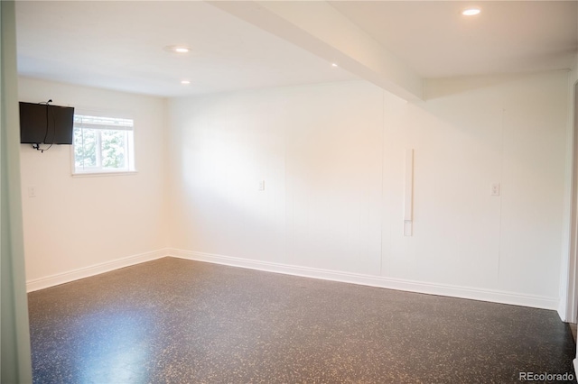 7270 S Cherry Dr, Centennial, CO 80122 - spare room featuring recessed lighting and speckled floor
