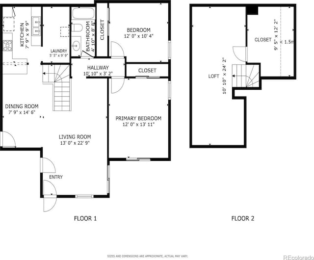 12115 Bannock St Unit B, Denver, CO 80234 - home floor plan