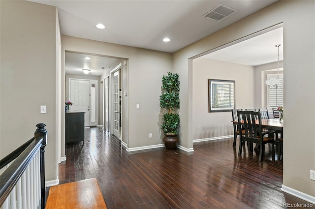 3014 E 143rd Dr, Thornton, CO 80602 - hall with hardwood / wood-style flooring and recessed lighting