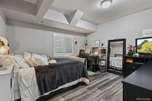 3014 E 143rd Dr, Thornton, CO 80602 - bedroom with wood finished floors