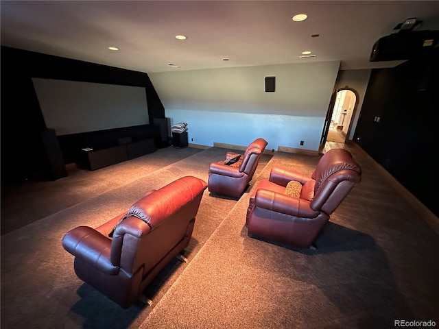 cinema with carpet floors