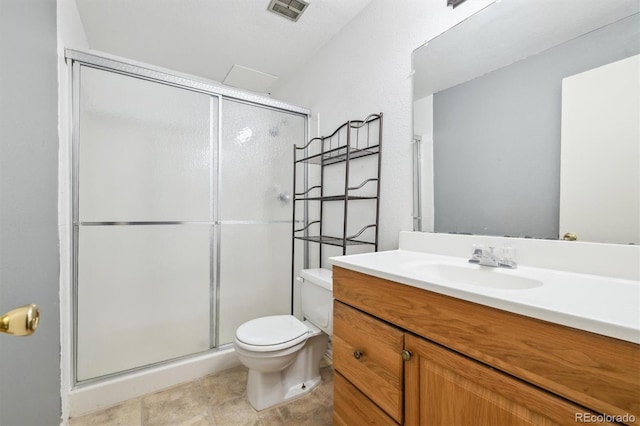 3660 S Ouray Cir, Aurora, CO 80013 - full bath with vanity and a stall shower