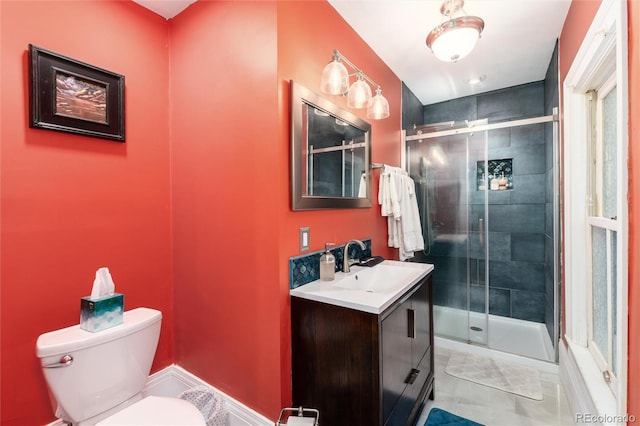 200 Rose St, Georgetown, CO 80444 - bathroom featuring vanity and a stall shower
