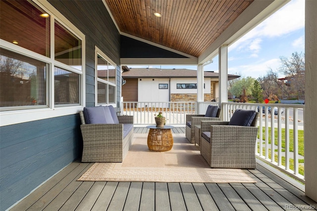 2221 Illinois St, Golden, CO 80401 - view of wooden terrace