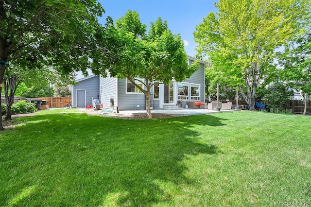 17395 E Dewberry Dr, Parker, CO 80134 - back of property with a patio and an outdoor living space