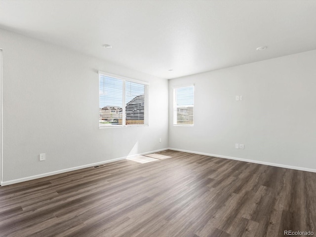 1023 Odessa Lake Rd, Severance, CO 80550 - empty room featuring wood finished floors and baseboards