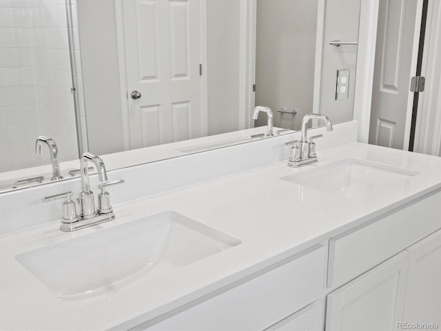 1023 Odessa Lake Rd, Severance, CO 80550 - full bathroom featuring double vanity
