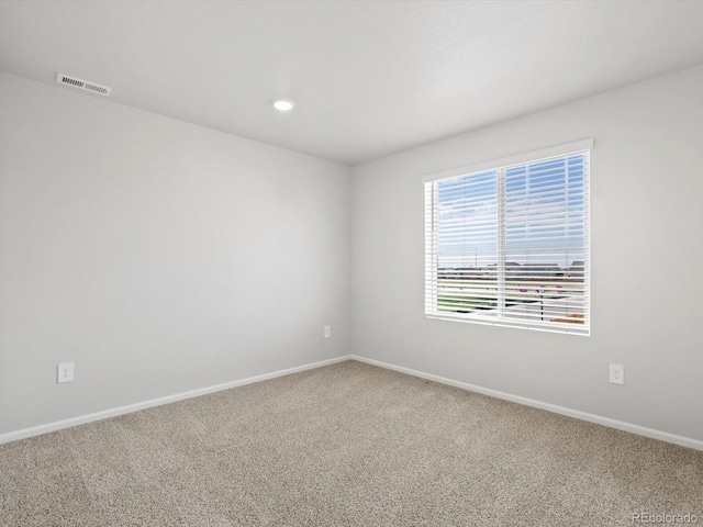 1023 Odessa Lake Rd, Severance, CO 80550 - empty room featuring carpet floors and recessed lighting
