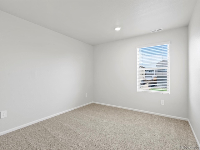 1023 Odessa Lake Rd, Severance, CO 80550 - spare room with carpet and recessed lighting