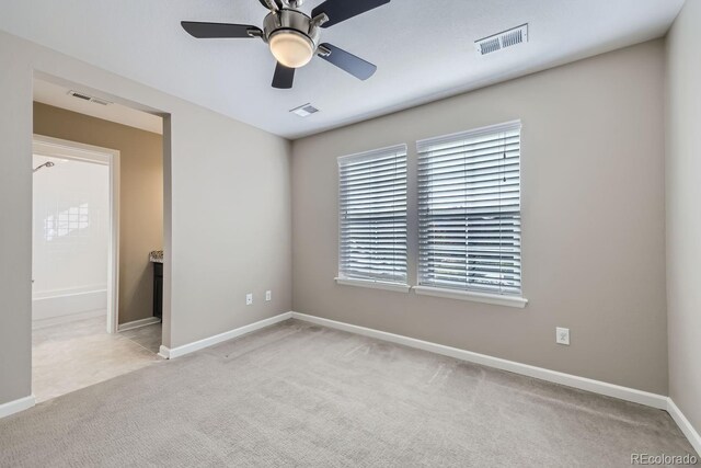 3423 Princeton Pl, Broomfield, CO 80023 - unfurnished room featuring carpet floors, ceiling fan, and baseboards