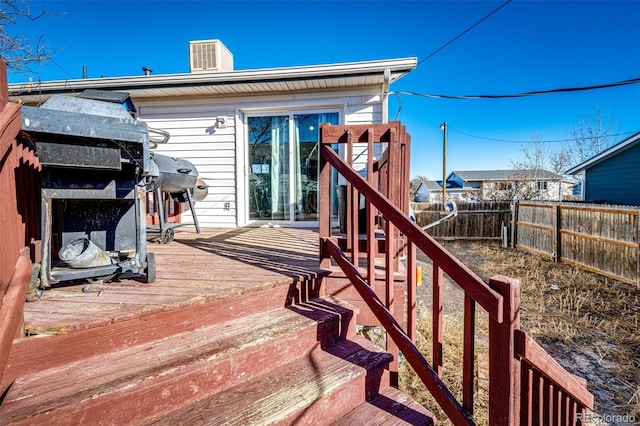 view of deck