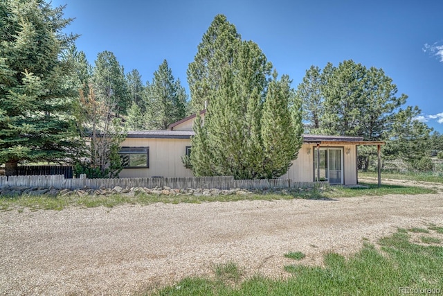 6130 County Road 328, Westcliffe, CO 81252 - view of front of house