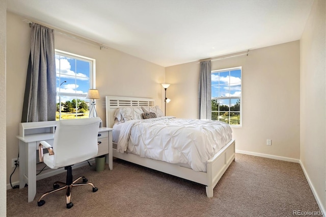 12744 Leyden St Unit F, Thornton, CO 80602 - bedroom featuring multiple windows and carpet