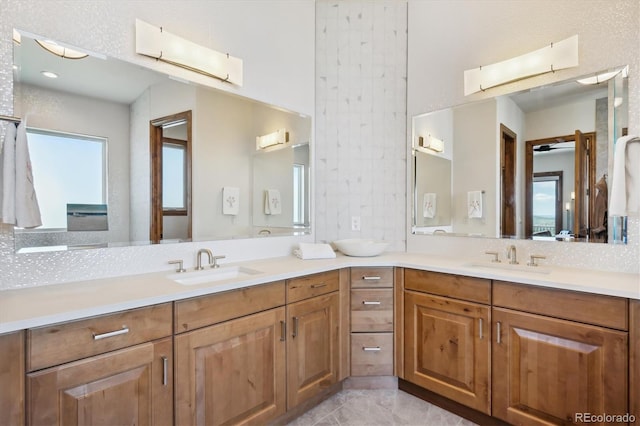 6194 Falcon Ridge Way, Morrison, CO 80465 - bathroom featuring double vanity