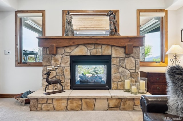 6194 Falcon Ridge Way, Morrison, CO 80465 - detailed view of carpet and baseboards