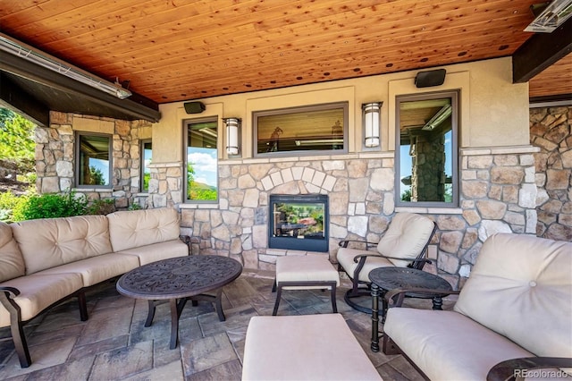 6194 Falcon Ridge Way, Morrison, CO 80465 - view of patio featuring outdoor lounge area
