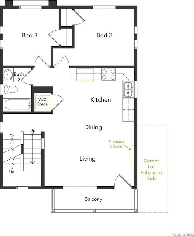 view of layout