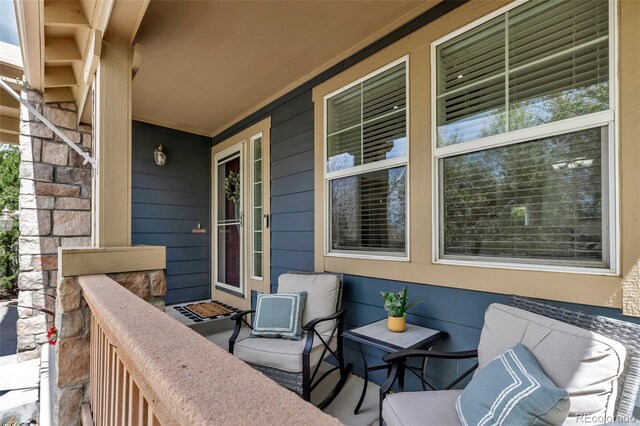 view of patio / terrace featuring a porch