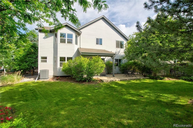 10356 Lions Heart, Lone Tree, CO 80124 - back of house with a patio area and a yard