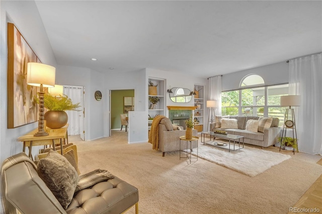 10356 Lions Heart, Lone Tree, CO 80124 - living room with a tiled fireplace