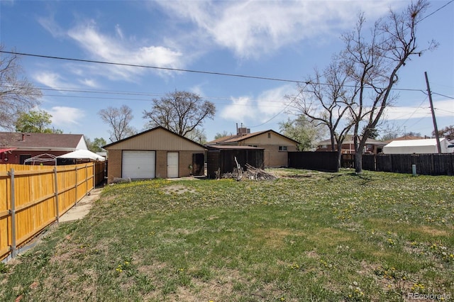 10505 Clarkson St, Northglenn, CO 80233 - view of yard with a garage