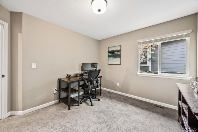 10553 Stonemeadow Dr, Parker, CO 80134 - home office with carpet