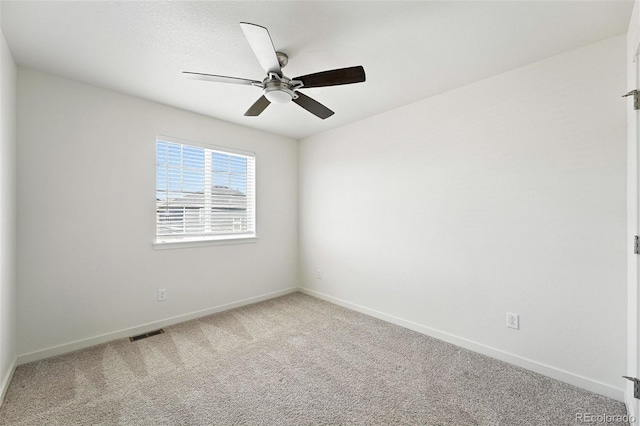 226 Racer St, Bennett, CO 80102 - empty room featuring light carpet and ceiling fan