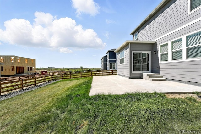 226 Racer St, Bennett, CO 80102 - view of yard featuring a patio area and a view of rural / pastoral area