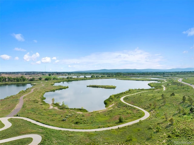 12826 Lake Port St, Longmont, CO 80504 - bird's eye view of a nearby body of water
