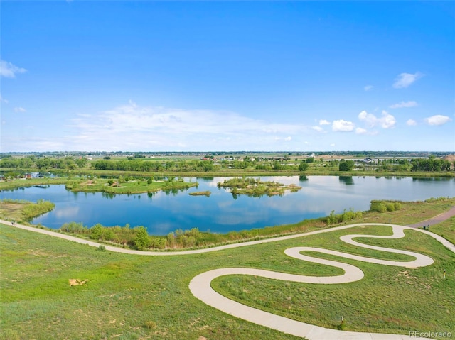 12826 Lake Port St, Longmont, CO 80504 - surrounding community with a water view