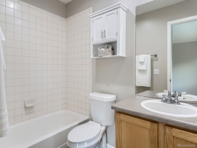 6827 S Webster St Unit E, Littleton, CO 80128 - full bathroom with vanity and shower / bath combo