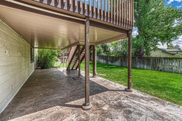 302 Northridge Rd, Highlands Ranch, CO 80126 - view of patio with stairs