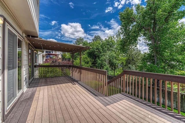 302 Northridge Rd, Highlands Ranch, CO 80126 - view of wooden deck